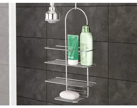 Regál do sprchy Reflex Luxy 3, chrom