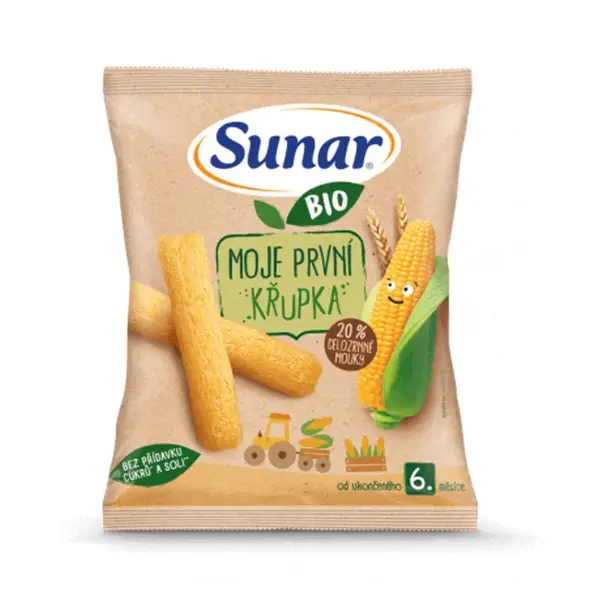 SUNAR Moje první dětská křupka BIO 6m+ 25 g
