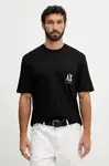 Armani Exchange tričko pánské bavlněné