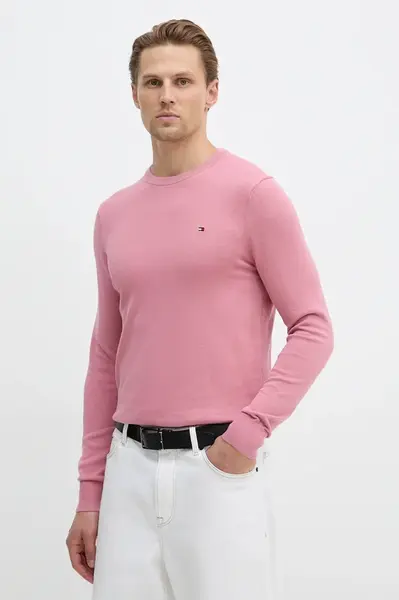 Tommy Hilfiger Bavlnený sveter Tommy Hilfiger