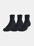 Unisex socks Under Armour Unisex UA TC 3pk Qtr-BLK - unisex