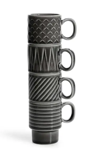 Sada šálků na espresso Sagaform Coffee & More 100 ml 4-pack