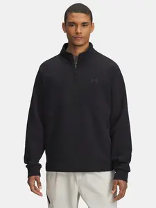 Pánská mikina Under Armour UA Unstoppable Flc Half Zip-BLK - Pánské
