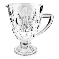 Džbán Affek Design Elise Clear 1 L tyrkysová barva