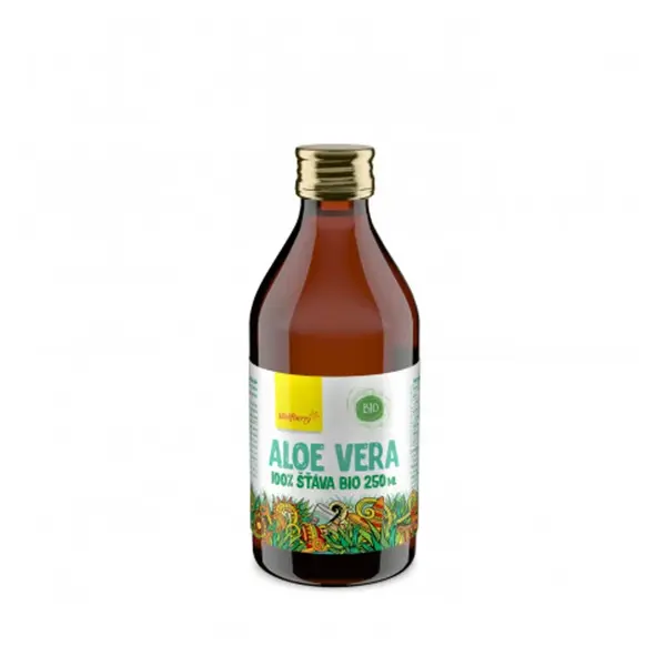 WOLFBERRY Aloe vera šťáva 100% 250 ml BIO