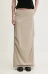 Sukně Heliot Emil béžová barva, maxi, PRESS25_W_12_044_ST18