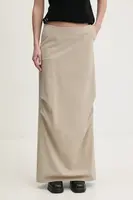 Sukně Heliot Emil béžová barva, maxi, PRESS25_W_12_044_ST18