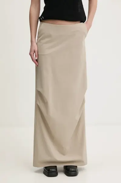 Sukně Heliot Emil béžová barva, maxi, PRESS25_W_12_044_ST18
