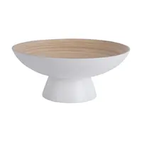 Dekorativní miska Present Time Fruit Bowl Puro bílá barva