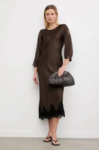 Viskózové šaty Answear.LAB