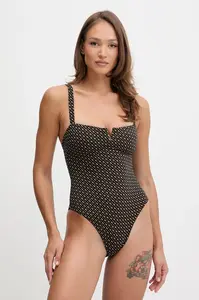 Jednodílné plavky BOSS B MONOGRAM SWIMSUIT