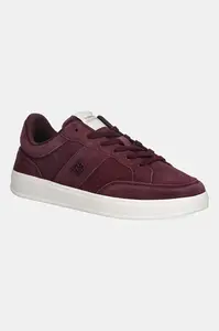 Semišové tenisky Tommy Hilfiger TH HERITAGE COURT SNEAKER SUEDE