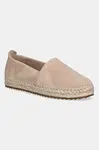 Nubukové espadrilky Marc O'Polo GEM 6B béžová barva, 50315613801305