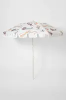 Plážový slunečník SunnyLife Welcome to Paradise Chalk x Rip Curl béžová barva