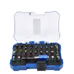 GEKO Bity magnetické 1/4" ploché, křížové Imbus a TORX, s džákem, sada 32 dílů v krabičce