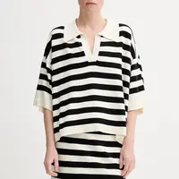 Polo tričko Gestuz dámské, černá barva, 10910128