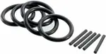 TONA EXPERT Sada 1/2" jistících kolíčků a o-kroužků pro průmyslové hlavice 15-32 mm - Tona