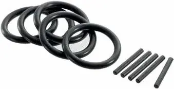 TONA EXPERT Sada 1/2" jistících kolíčků a o-kroužků pro průmyslové hlavice 15-32 mm - Tona