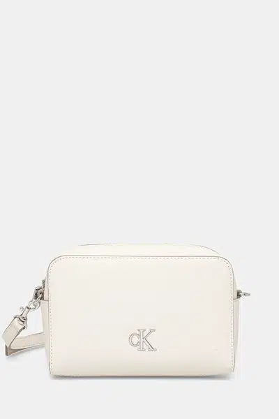 Kabelka Calvin Klein Jeans béžová barva, LV04K3162G