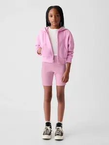 GAP Dětské žebrované biker shorts - Holky