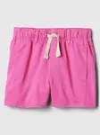 Ružové dievčenské džínsové kraťasy GAP