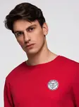 Pánská mikina Ombre s kulatým výstřihem