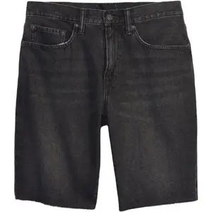 GAP V-STRAIGHT DENIM Pánské šortky, černá, velikost