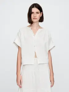 GAP Mušelínová oversize košeľa pre ženy