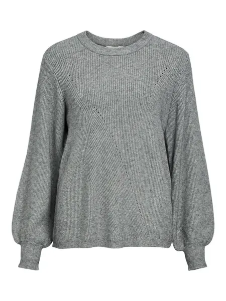 OBJECT Sveter 'Ditte'  sivá melírovaná