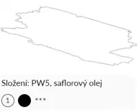 Olejová barva Umton 20ml – 0096 Polární bílá