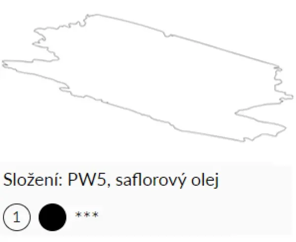 Olejová barva Umton 20ml – 0096 Polární bílá