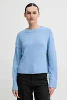 Vlněný svetr Day Birger et Mikkelsen Ulrikke dámský, modrá barva, DAY65243766