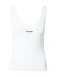 Calvin Klein Underwear Tričká na spanie  čierna / biela