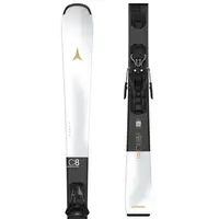 Atomic CLOUD C8 + M10 GW Dámske zjazdové lyže, biela, veľkosť