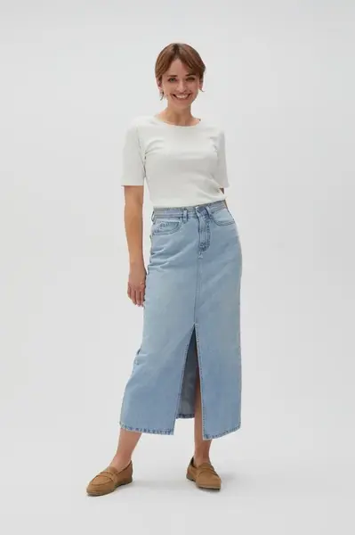 Marisse Women's Skirt L-Sc-4601 L.Blue