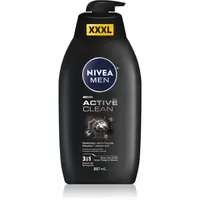 NIVEA MEN Active Clean sprchový gel pro muže 887 ml