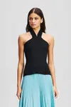 Top Karl Lagerfeld černá barva, A3W18028