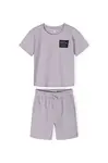 MINOTI Set  fialová / čierna