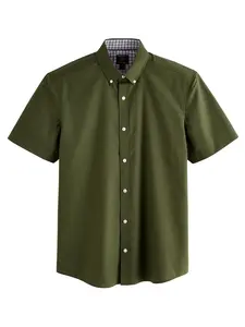 Next Košeľa  tmavozelená