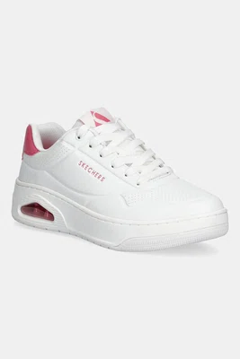 Sneakers boty Skechers UNO COURT bílá barva, 177705