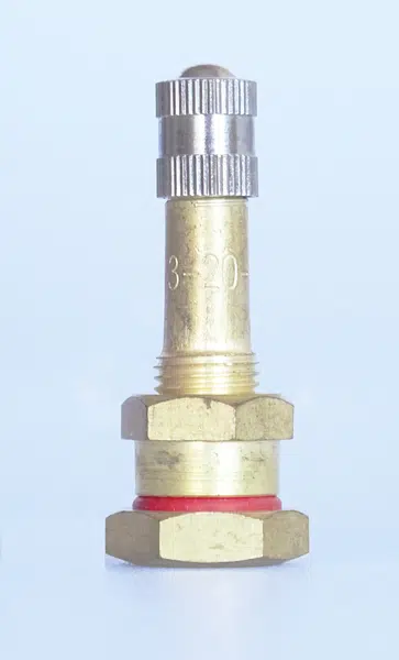 Ferdus Bezdušový ventil TR 618 AGRO, celková délka 50,5 mm, otvor v disku 16 mm Rozměr: délka 36 mm. otvor v disku 9.7 mm. 100 ks