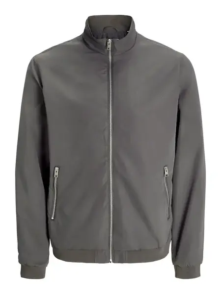 JACK & JONES Prechodná bunda  tmavosivá