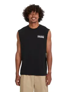 Volcom pánské tílko Gamma Doom Slvls Black | Černá | Velikost L | 100% bavlna