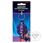 Kľúčenka gumová K-pop Demon Hunters, logo Huntrix