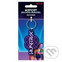 Kľúčenka gumová K-pop Demon Hunters, logo Huntrix