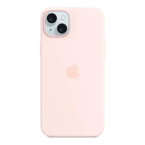 Pouzdro Silicone Case with MagSafe pro Apple iPhone 15 Plus, light pink