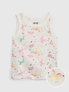 GAP Dětské vzorované tílko - Holky