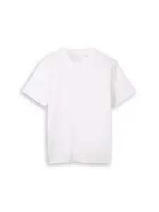 TOM TAILOR Tričko  biela