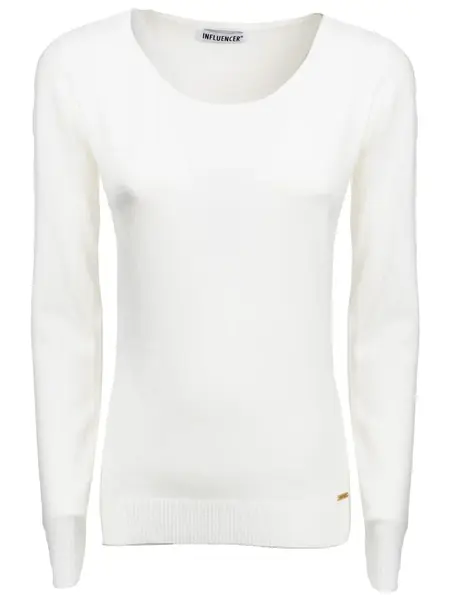 Influencer Sveter  biela