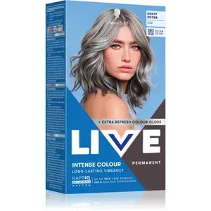 Schwarzkopf LIVE Intense Colour permanentní barva na vlasy odstín U72 Dusty Silver 1 ks